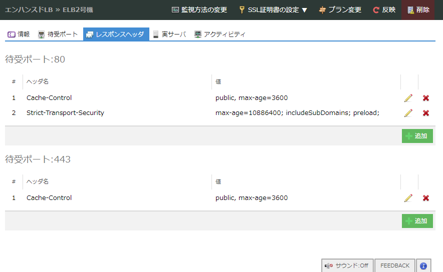 エンハンスドロードバランサでカスタムレスポンスヘッダを設定可能になりました