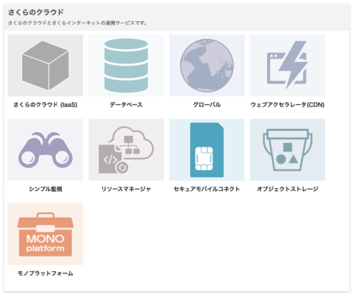 クラウドホームのサービスメニューにモノプラットフォームを追加しました